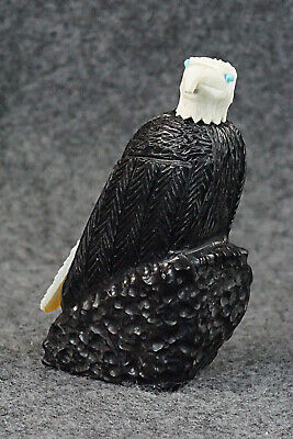 Bald Eagle Zuni Fetish Carving - Mike Tucson