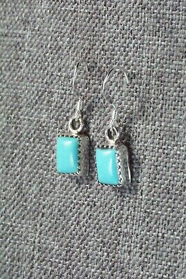Turquoise & Sterling Silver Earrings - KimMarie Whitehorse