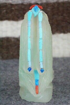 Parrot Zuni Fetish Carving - Jon Quam