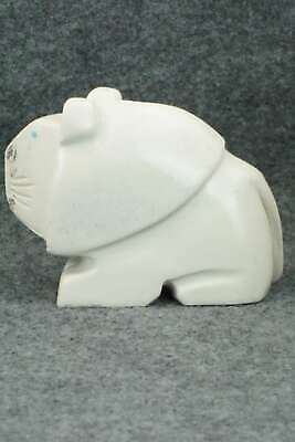 Lion Zuni Fetish Carving - Gilbert Lonjose