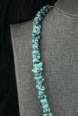 Navajo Turquoise Nugget Necklace - Louise Joe - High Lonesome Trading