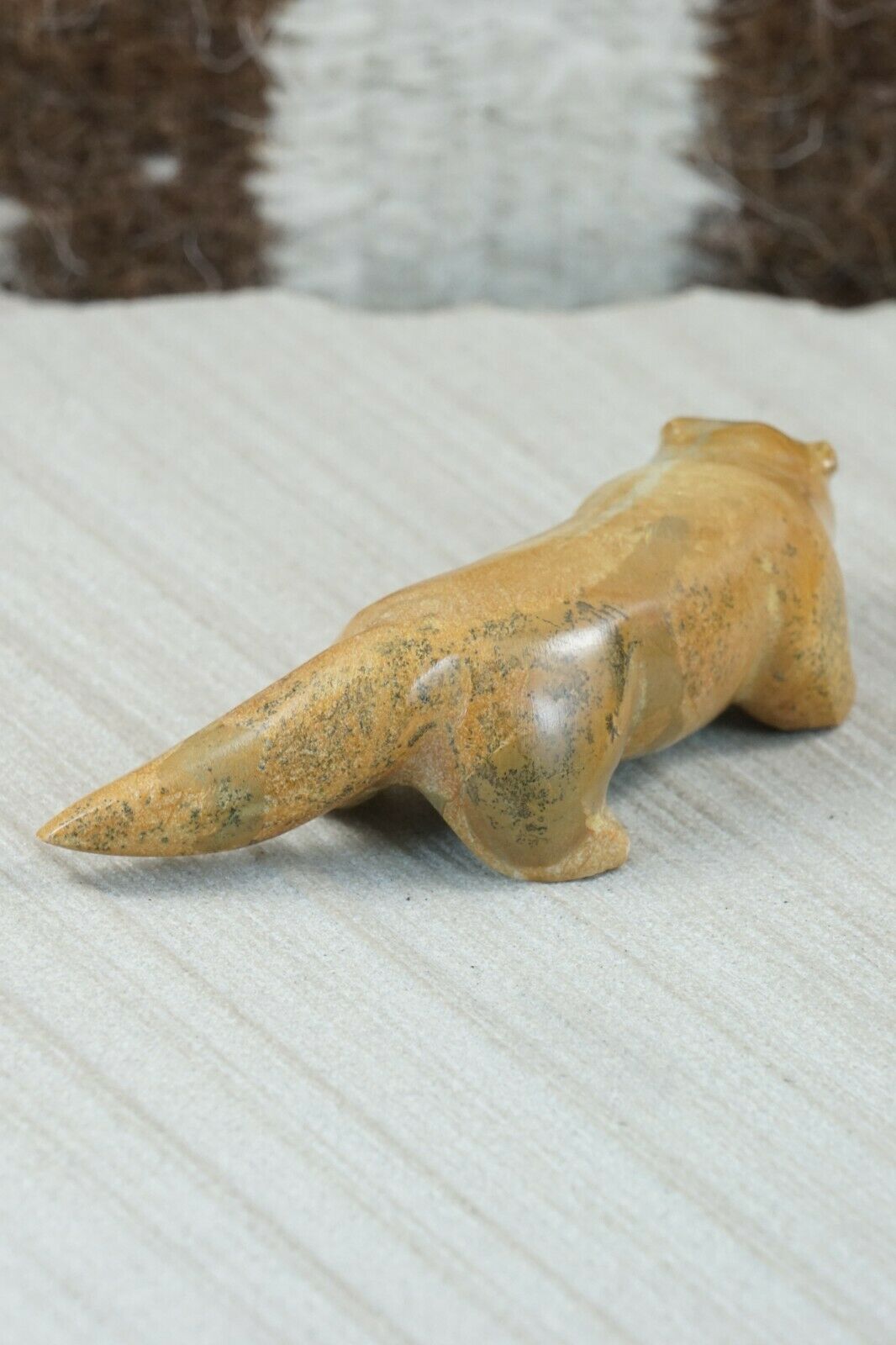 Mole Zuni Fetish Carving - Enrike Leekya