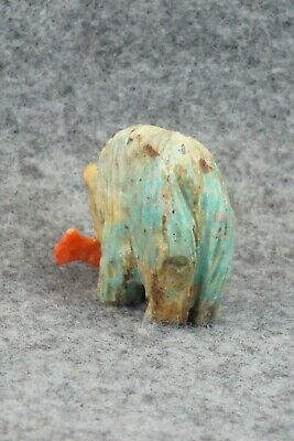 Bear Zuni Fetish Carving - Andres Quandelacy