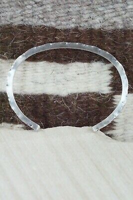 Navajo Sterling Silver Bracelet - Elaine Tahe
