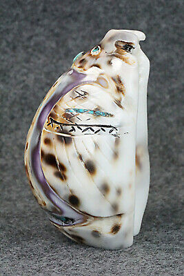 Owl Zuni Fetish Carving - Donovan Laiwakete
