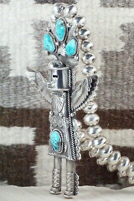 Turquoise & Sterling Silver Pendant with Necklace - Garrett Hale