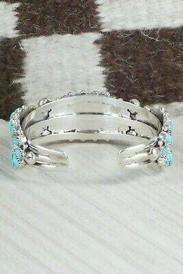 Turquoise & Sterling Silver Bracelet - Jazz Wilson - High Lonesome Trading