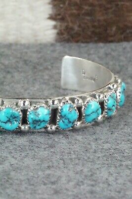 Turquoise and Sterling Silver Bracelet - Darleen Begay