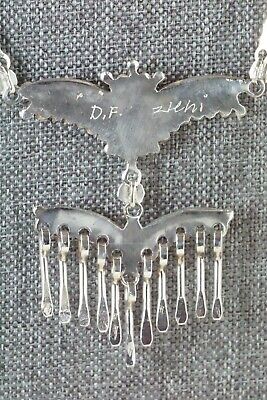 Turquoise & Sterling Silver Necklace and Earrings Set - Rosa Fambrough