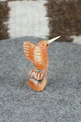 Humming Bird Zuni Fetish Carving - Justin Red Elk