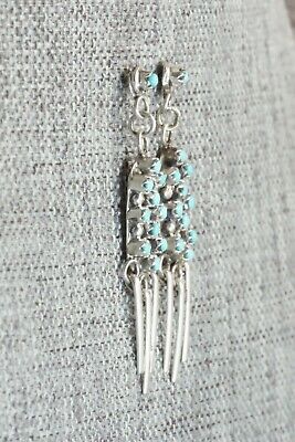 Turquoise & Sterling Silver Earrings - Arlene Quam
