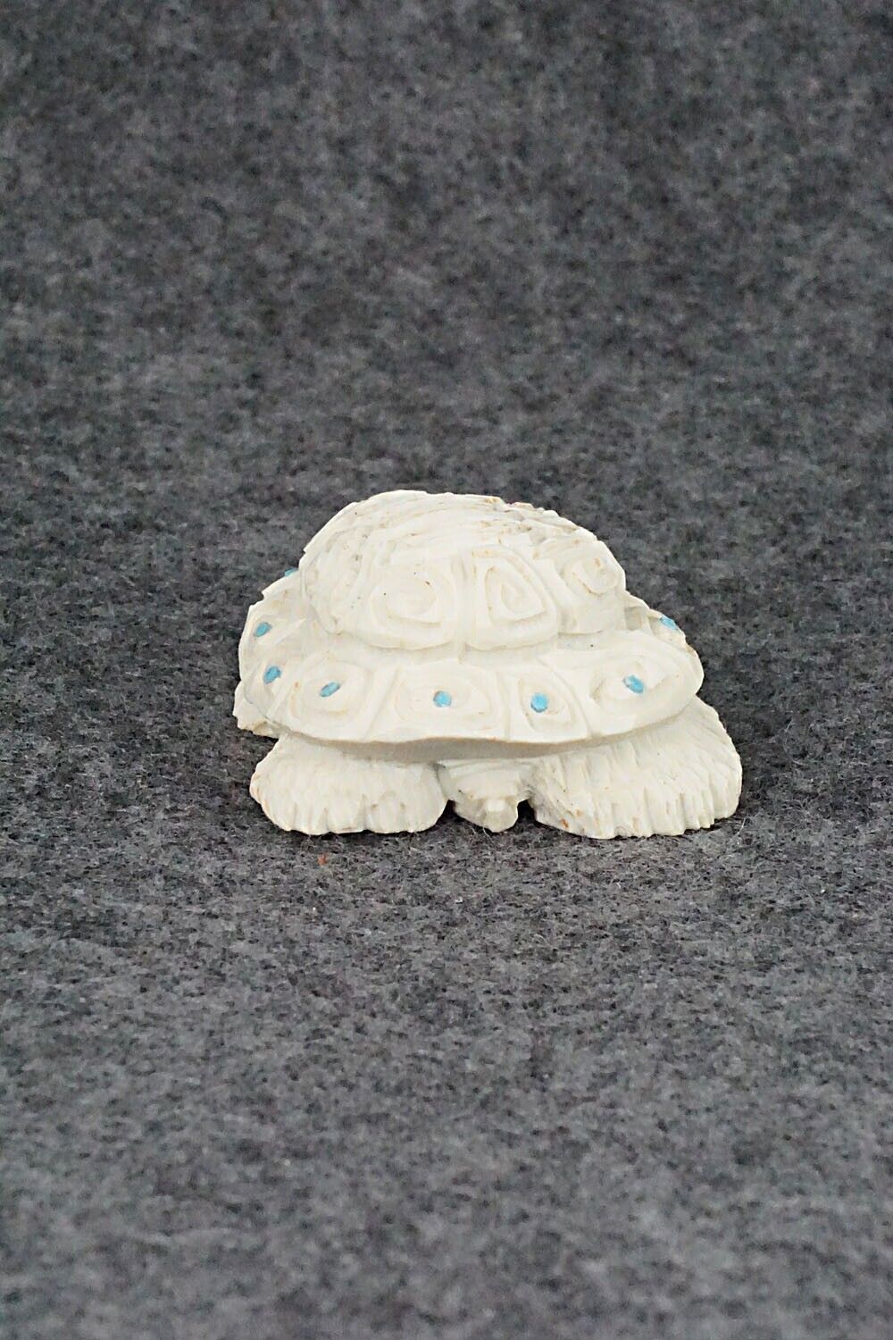 Turtle Zuni Fetish Carving - Adrian Cachini