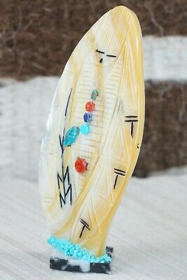 Corn Maiden Zuni Fetish Carving - Gloria Chattin