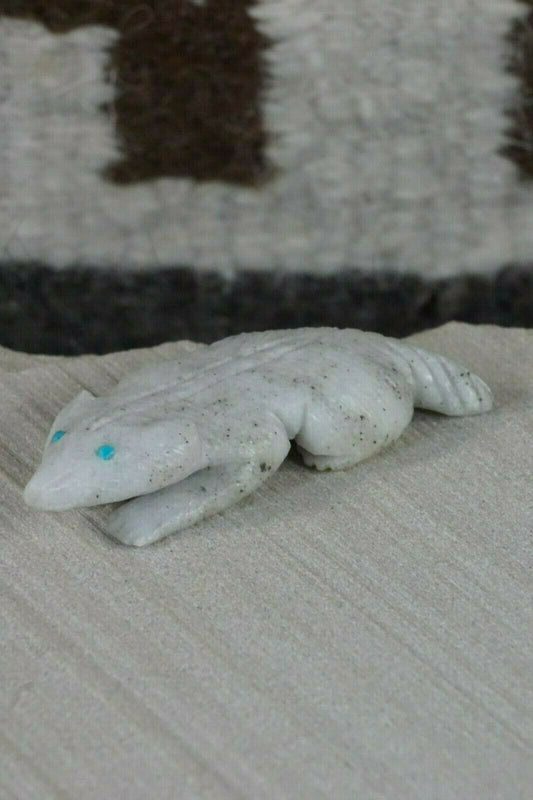Badger Zuni Fetish Carving - Jonas Hastito - High Lonesome Trading