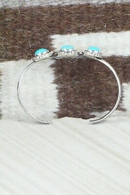 Turquoise & Sterling Silver Bracelet - Amos Begay