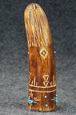 Corn Maiden Zuni Fetish Carving - Jared Amesoli