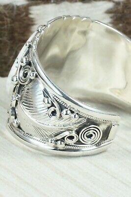 White Buffalo & Sterling Silver Bracelet - Darrell Morgan
