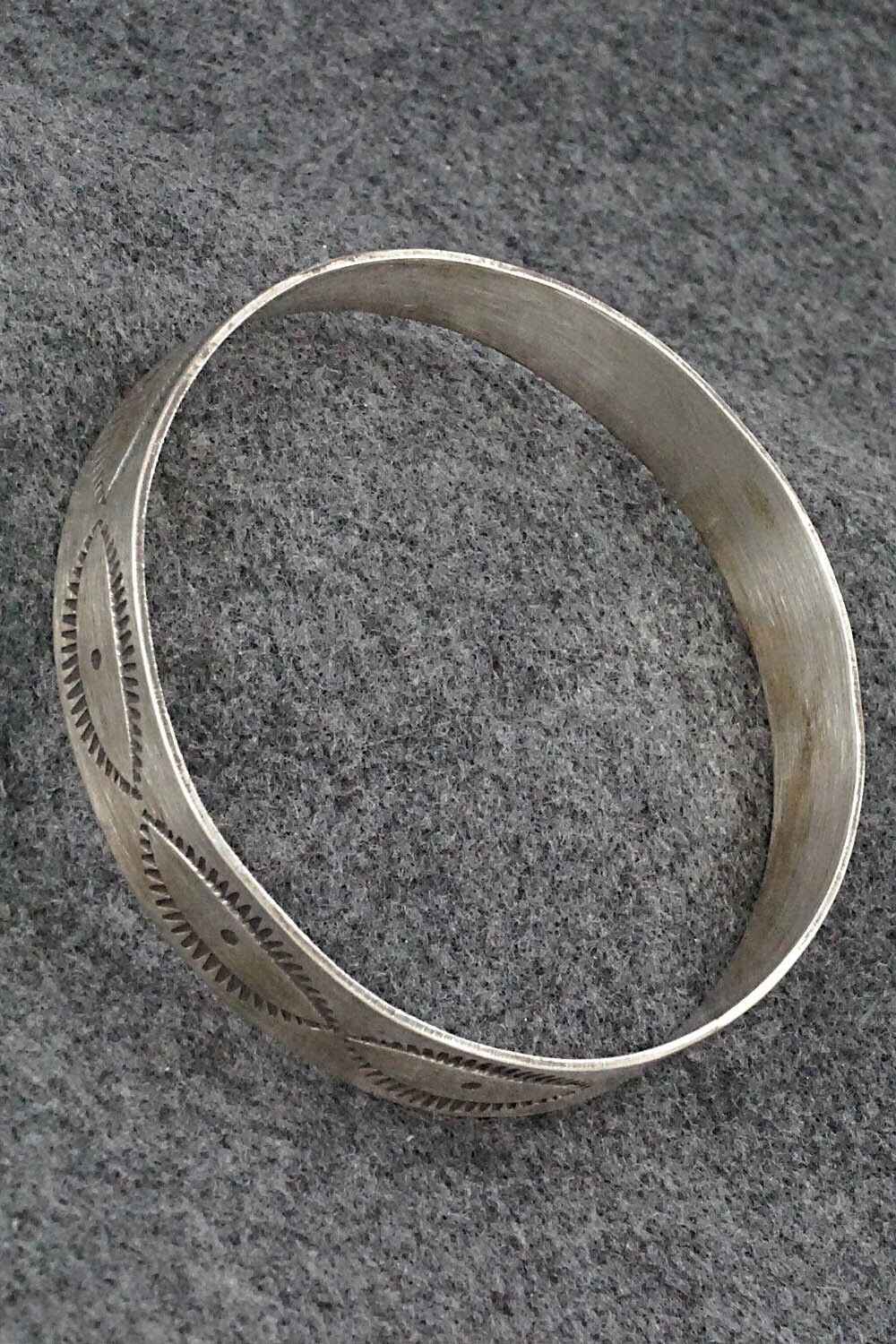 Sterling Silver Bangle Bracelet - Jerry Sandoval