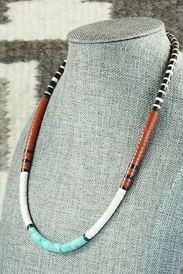 Multi Stone Necklace - Torevia Crespin