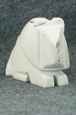 Lion Zuni Fetish Carving - Gilbert Lonjose