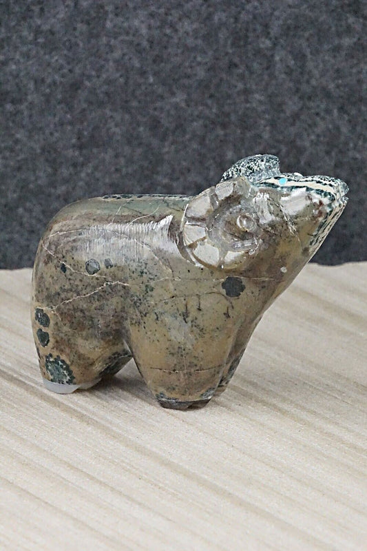 Ram Zuni Fetish Carving - Delvin Leekya