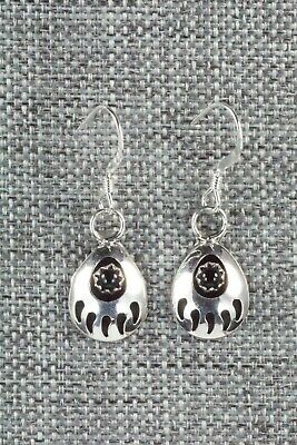 Onyx & Sterling Silver Earrings - Leta Parker