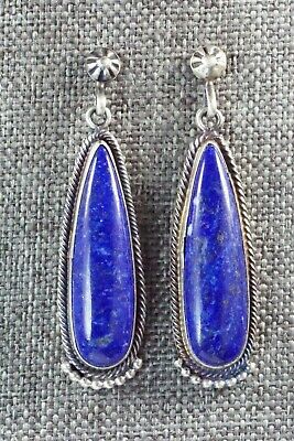 Lapis & Sterling Silver Earrings - Verley Betone