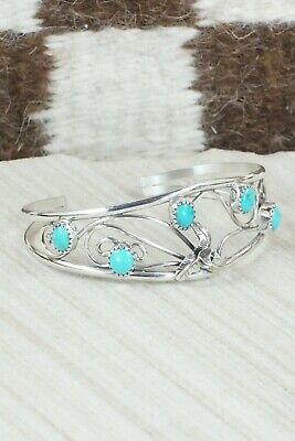 Turquoise & Sterling Silver Bracelet - Max Calladitto