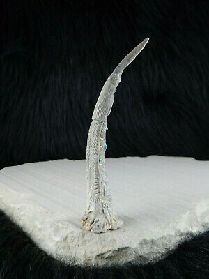Corn Maiden Zuni Fetish - Garrick Weeka - Zuni Corn Maiden Carving - High Lonesome Trading