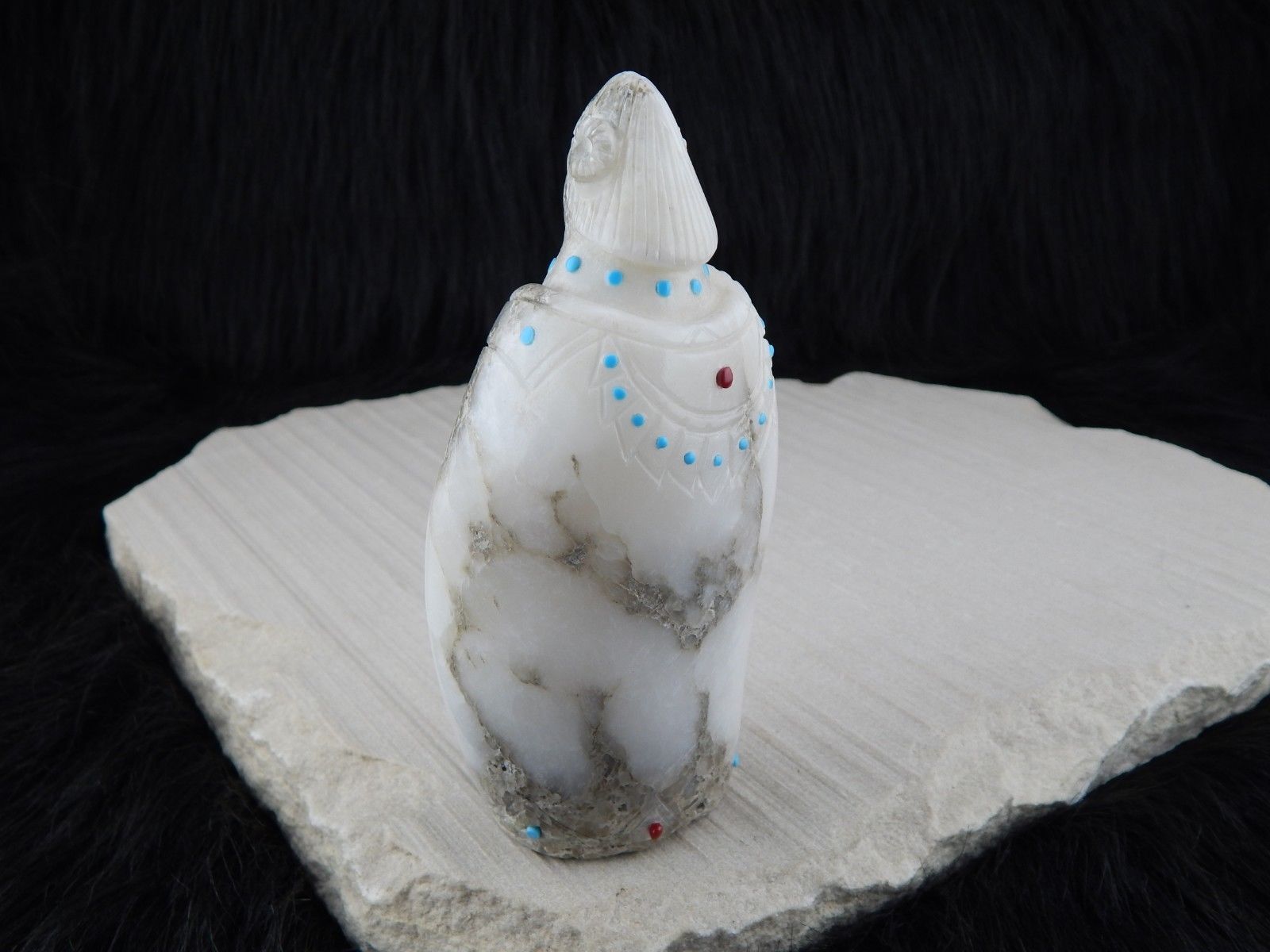 Corn Maiden Zuni Fetish Carving - Michael Laweka - High Lonesome Trading