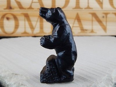 Bear Zuni Fetish Carving - Herbert Him - High Lonesome Trading
