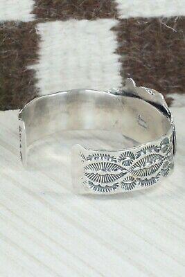 Turquoise & Sterling Silver Bracelet - Garrett Hale - High Lonesome Trading