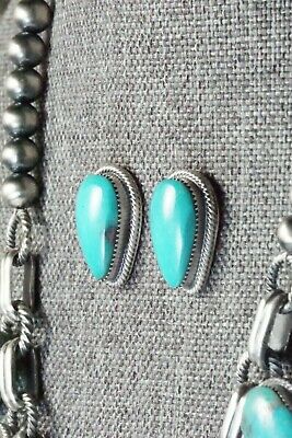 Turquoise & Sterling Silver Necklace and Earrings - Bobby Platero