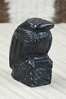 Crow Zuni Fetish Carving - Mike Tucson