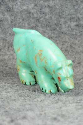 Mountain Lion Zuni Fetish Carving - Andres Quandelacy