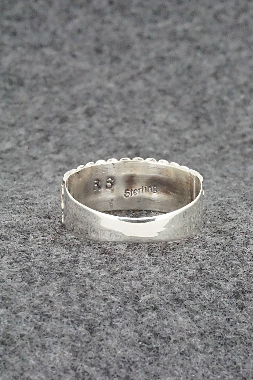 Multi Stone & Sterling Silver Ring - Rebecca Sheyka - Size 10