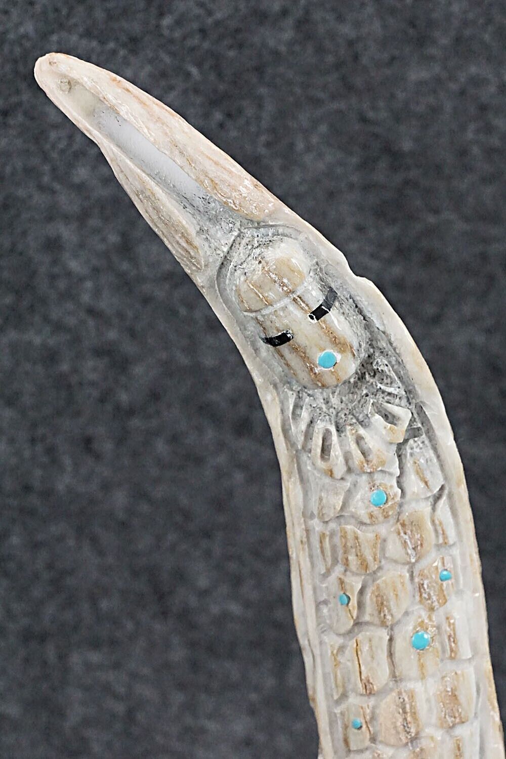 Corn Maided Zuni Fetish Carving - Jerrold Lahaleon