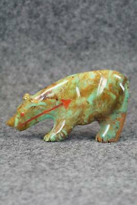 Bear Zuni Fetish Carving - Andres Quandelacy