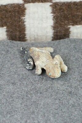 Lizard Zuni Fetish Carving - Wilfred Cheama