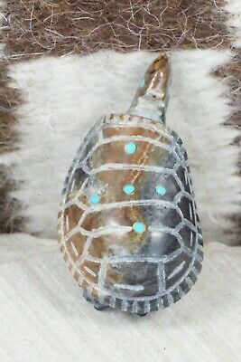 Turtle Zuni Fetish Carving - Stewart Alanzo