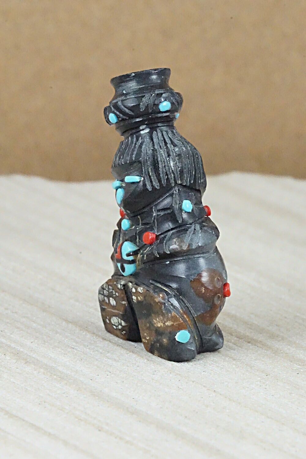 Ola Maiden Zuni Fetish Carving - Danette Laate