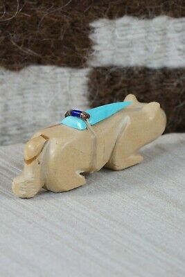 Mountain Lion Zuni Fetish Carving - Alex Tsethlikai - High Lonesome Trading