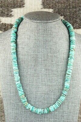 Turquoise & Sterling Silver Necklace - Doreen Jake
