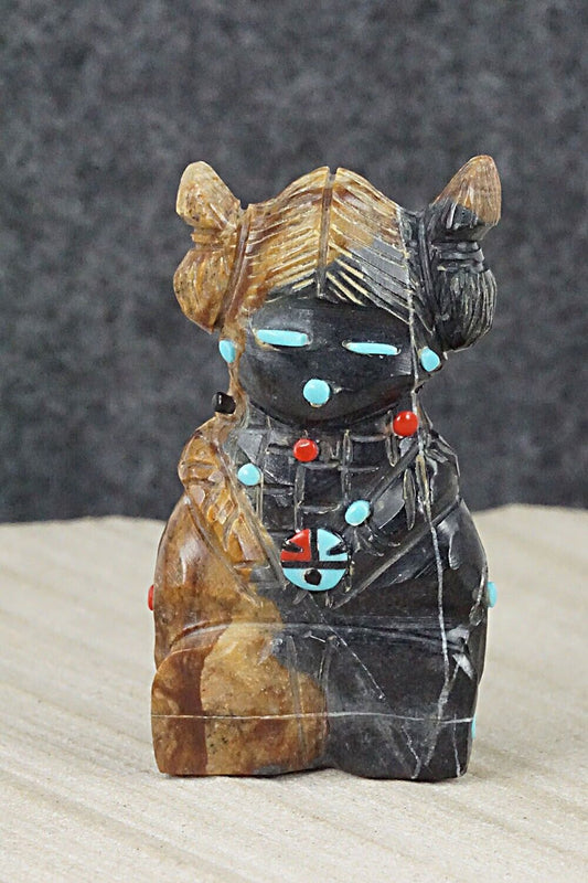 Corn Maiden Zuni Fetish Carving - Danette Laate