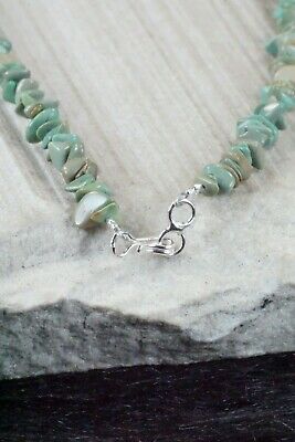 Turquoise & Sterling Silver Necklace - Louise Joe