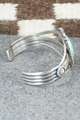 Turquoise and Sterling Silver Bracelet - Michael Calladitto