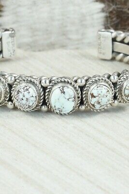 Turquoise & Sterling Silver Bracelet - B. Shorty