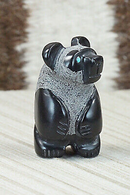 Bear Zuni Fetish Carving - Reynold Lunasee