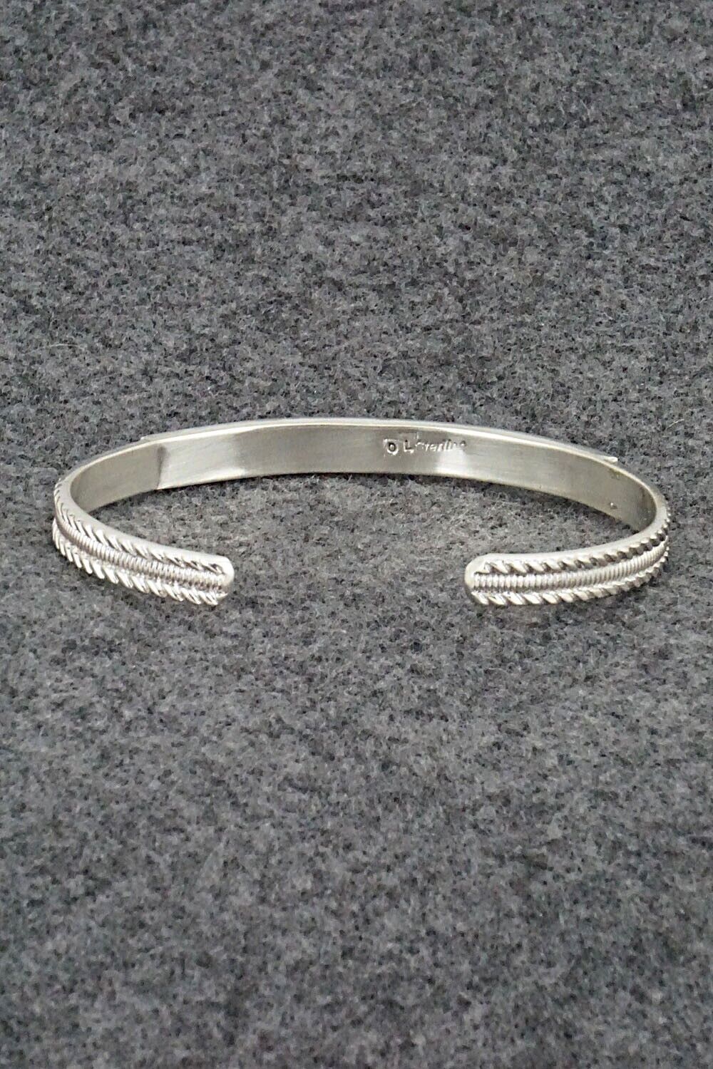 Opalite & Sterling Silver Inlay Bracelet - Orlando Laweka