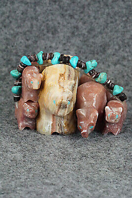 Bear Zuni Fetish Carving - Tim Lementino